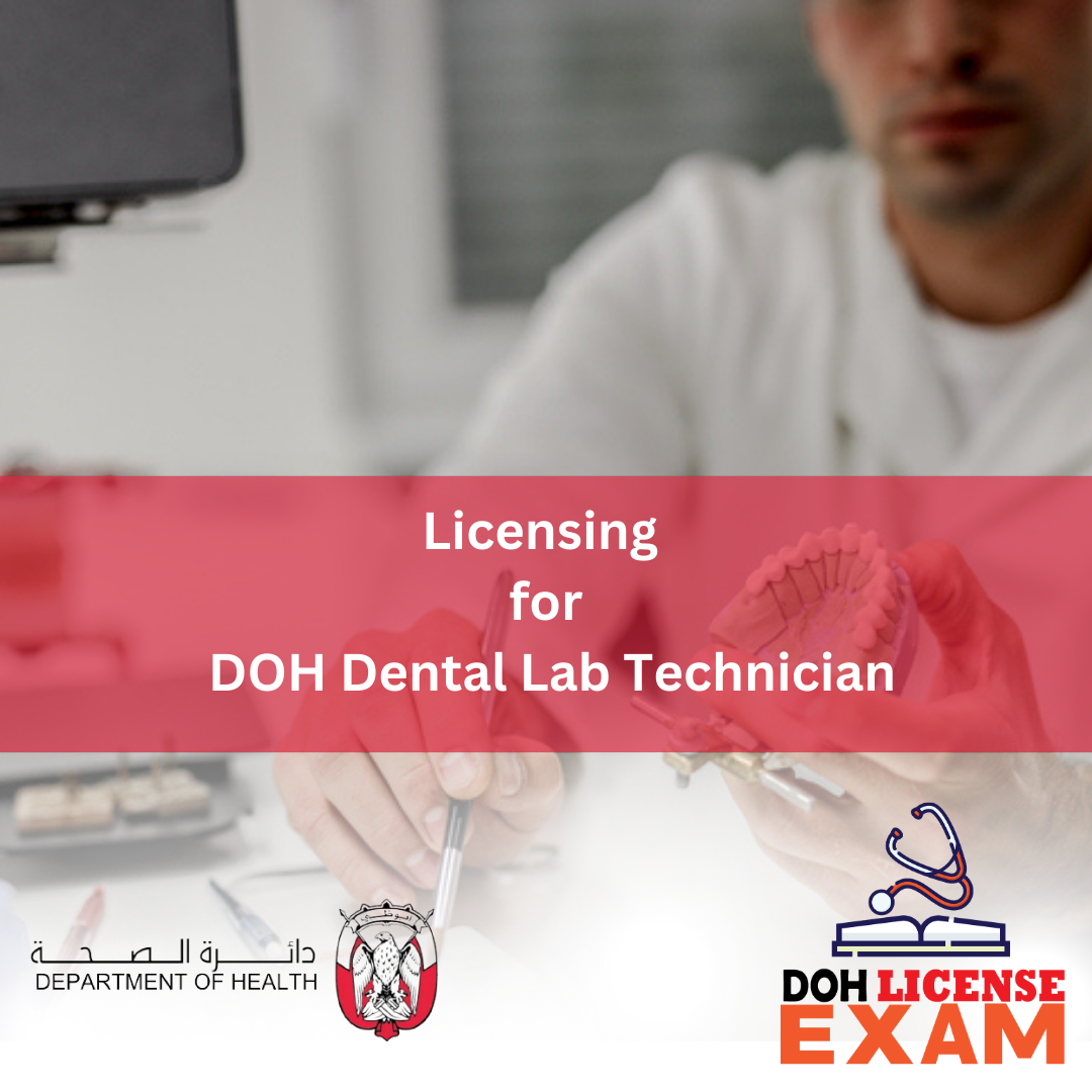 LICENSING FOR DOH DENTAL LAB TECHNICIAN