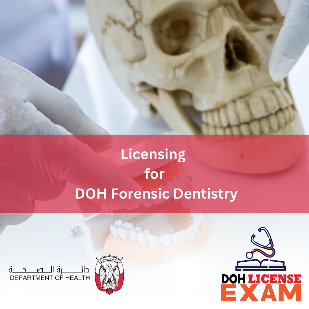 LICENSING FOR DOH FORENSIC DENTISTRY