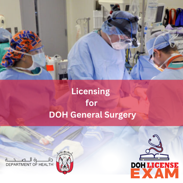 LICENSING FOR DOH GENERAL SURGERY