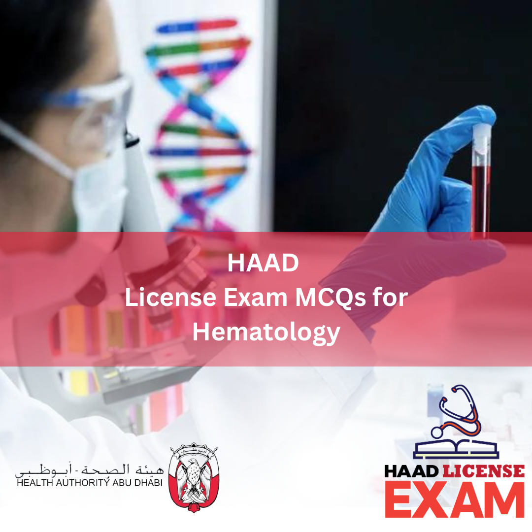 DOH LICENSE EXAM MCQs FOR HEMATOLOGY