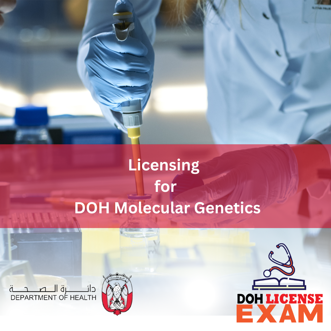 LICENSING FOR DOH MOLECULAR GENETICS