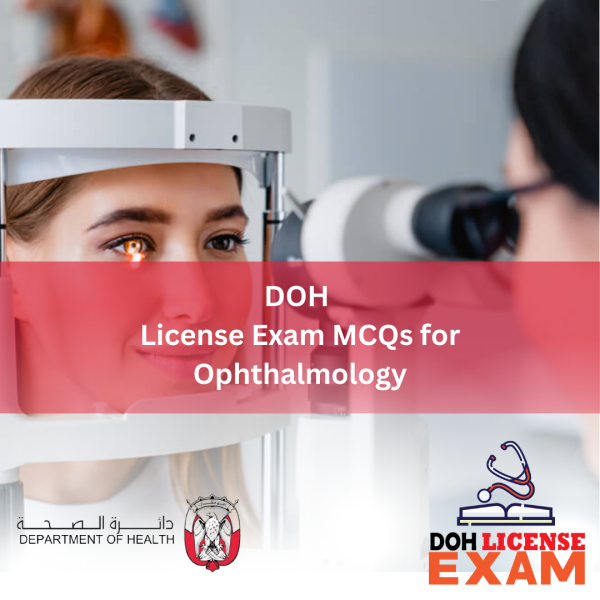 DOH LICENSE EXAM MCQs FOR OPHTHALMOLOGY
