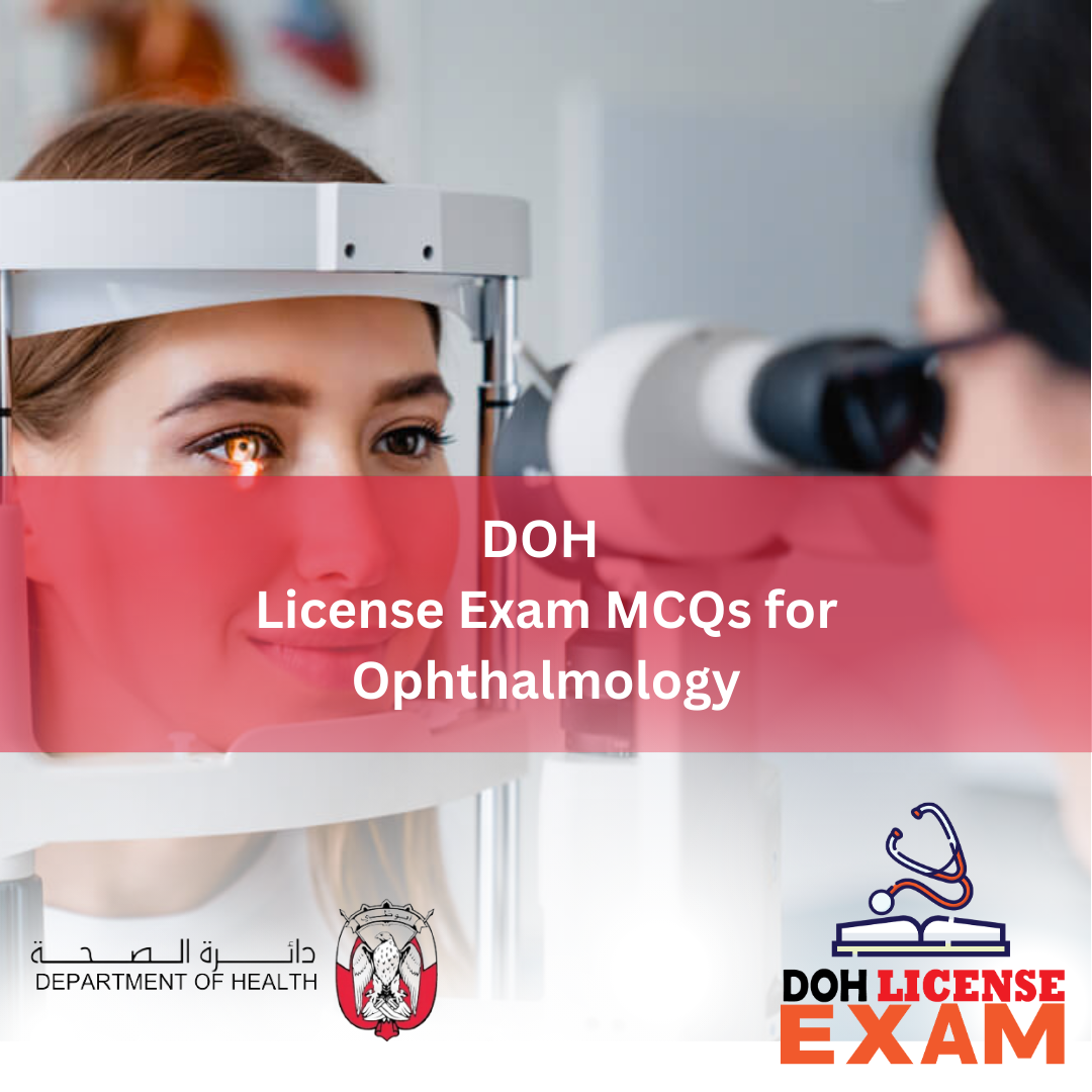 DOH LICENSE EXAM MCQs FOR OPHTHALMOLOGY