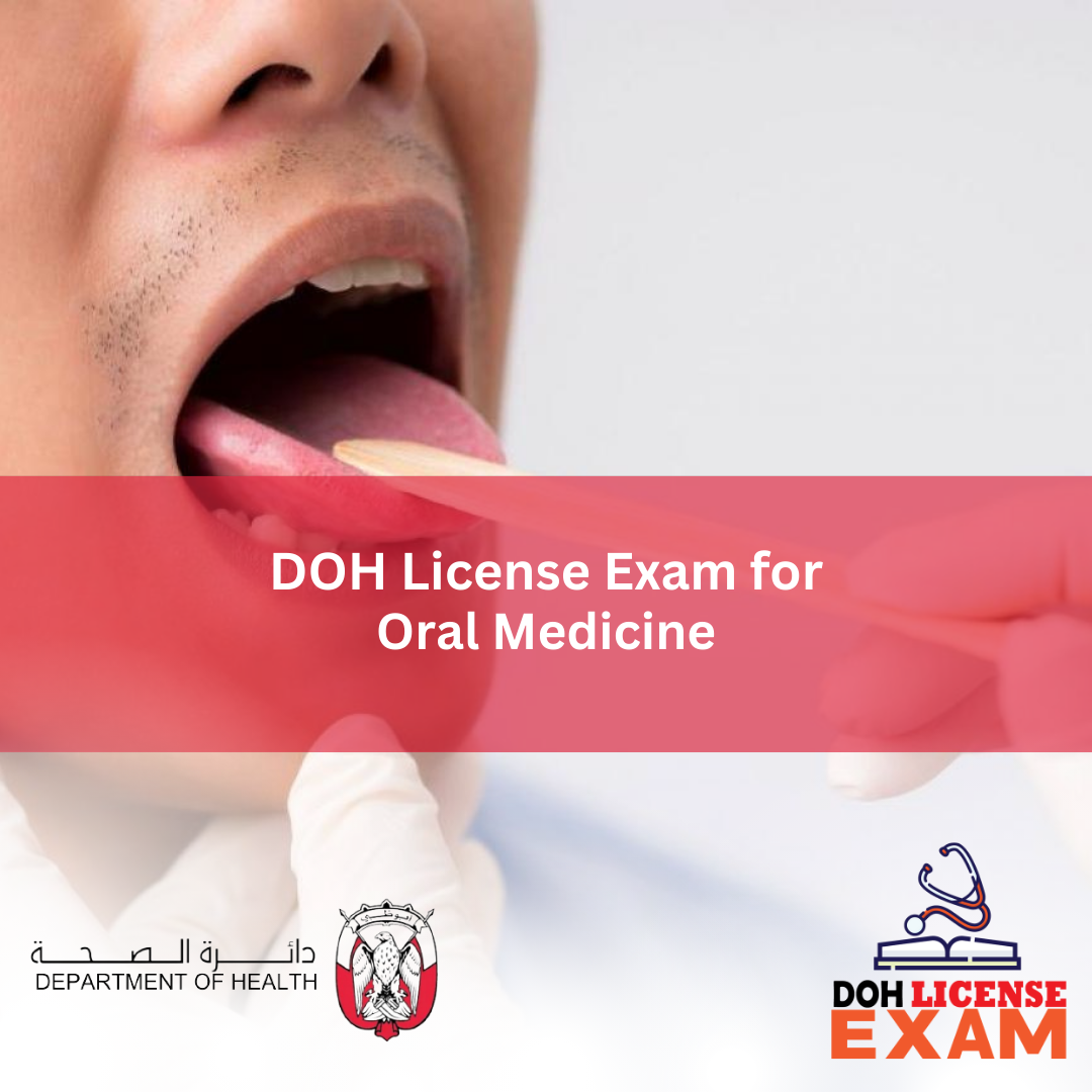 DOH LICENSE EXAM MCQs FOR ORAL MEDICINE