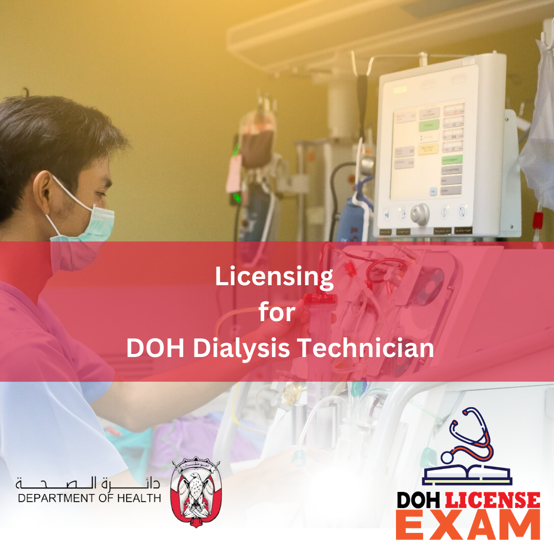 LICENSING FOR DOH DIALYSIS TECHNICIAN
