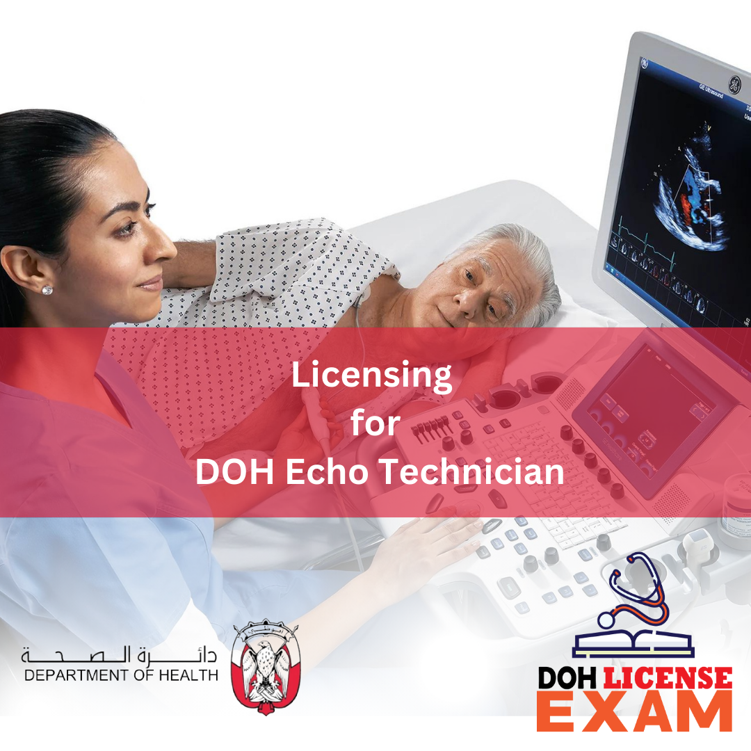 LICENSING FOR DOH ECHO TECHNICIAN