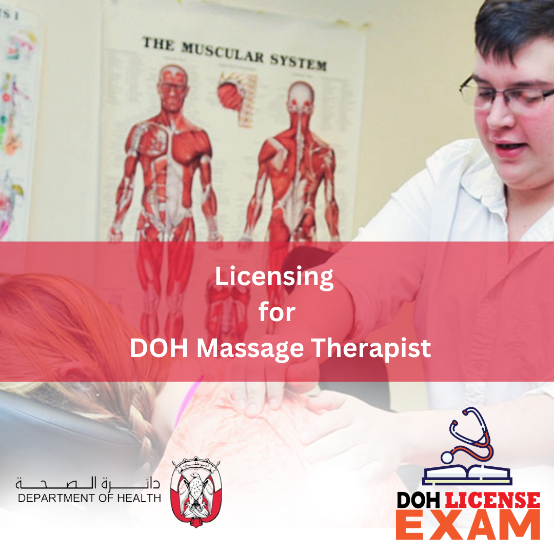 LICENSING FOR DOH MASSAGE THERAPIST