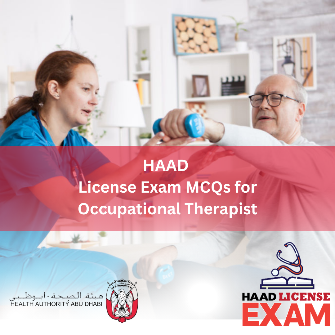 DOH LICENSE EXAM MCQs FOR OCCUPATIONAL THERAPIST