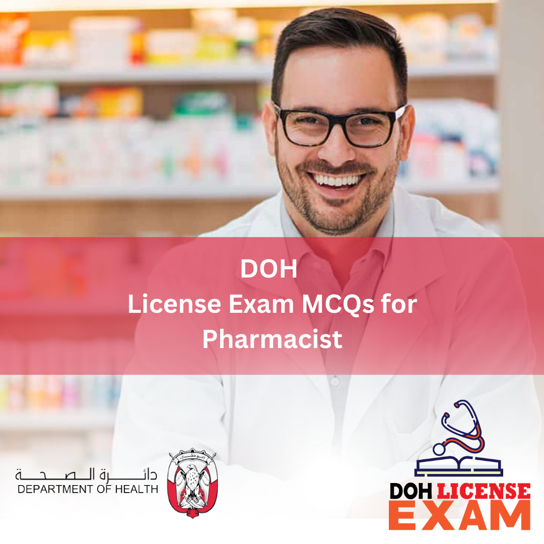 DOH LICENSE EXAM MCQs FOR PHARMACIST