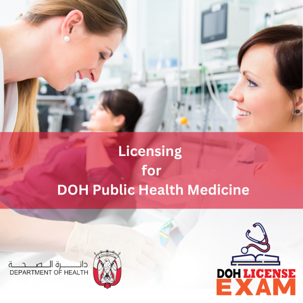 LICENSING FOR DOH PUBLIC HEALTH MEDICINE