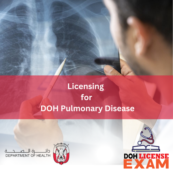 LICENSING FOR DOH PULMONARY DISEASE