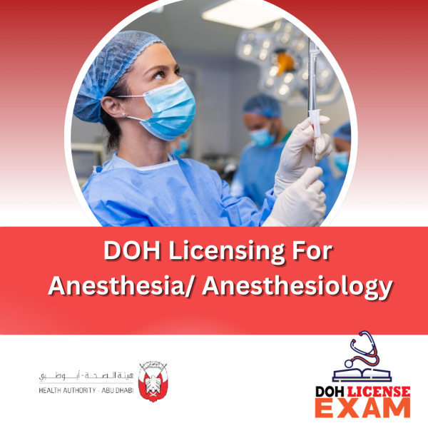 DOH Licensing for Anesthesia/Anesthesiology
