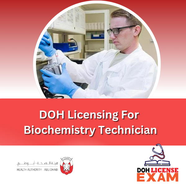 DOH Licensing for Biochemistry Technician