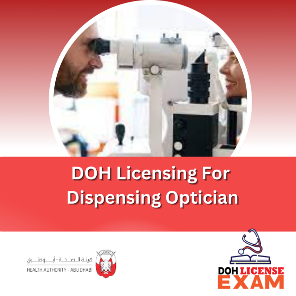 DOH Licensing for Dispensing Optician
