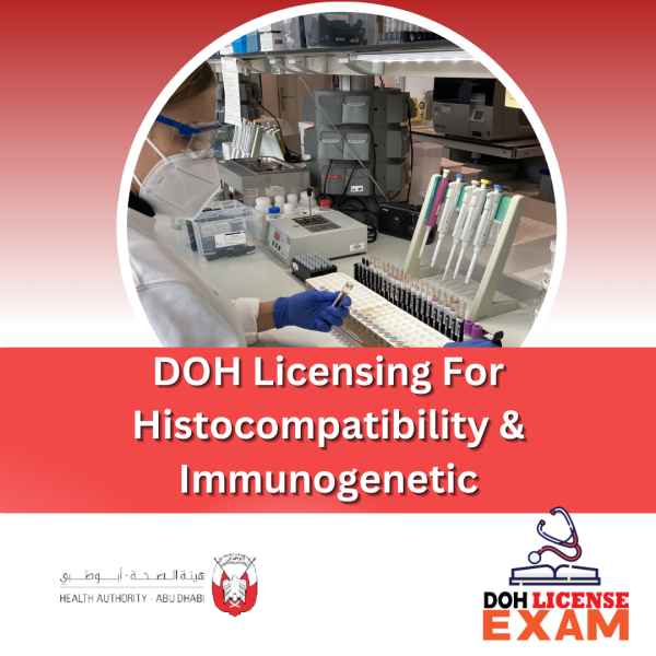 DOH Licensing for Histocompatibility and Immunogenetic