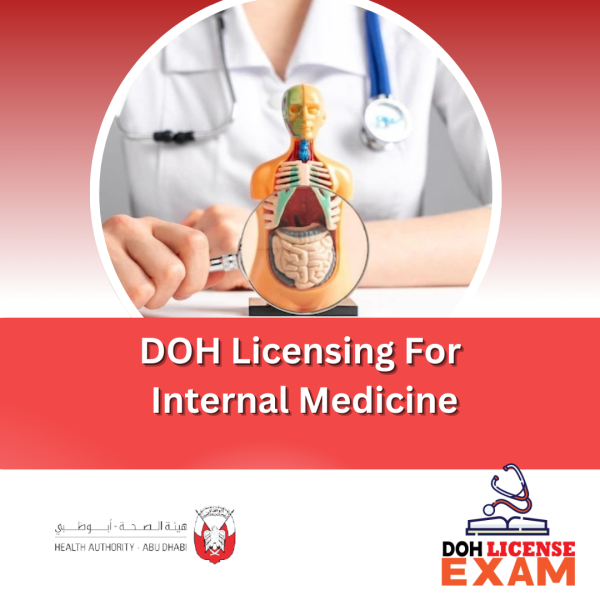 DOH Licensing for Internal Medicine